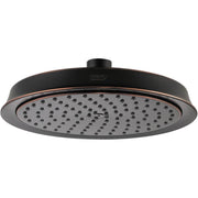 Hansgrohe 26924921 Raindance Classic Shower Head 180 1-Jet Rain, 1.75 GPM in Rubbed Bronze