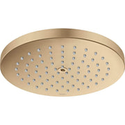 Hansgrohe 26928141 Raindance S Shower Head 180 1-Jet PowderRain, 2.5 GPM in Brushed Bronze