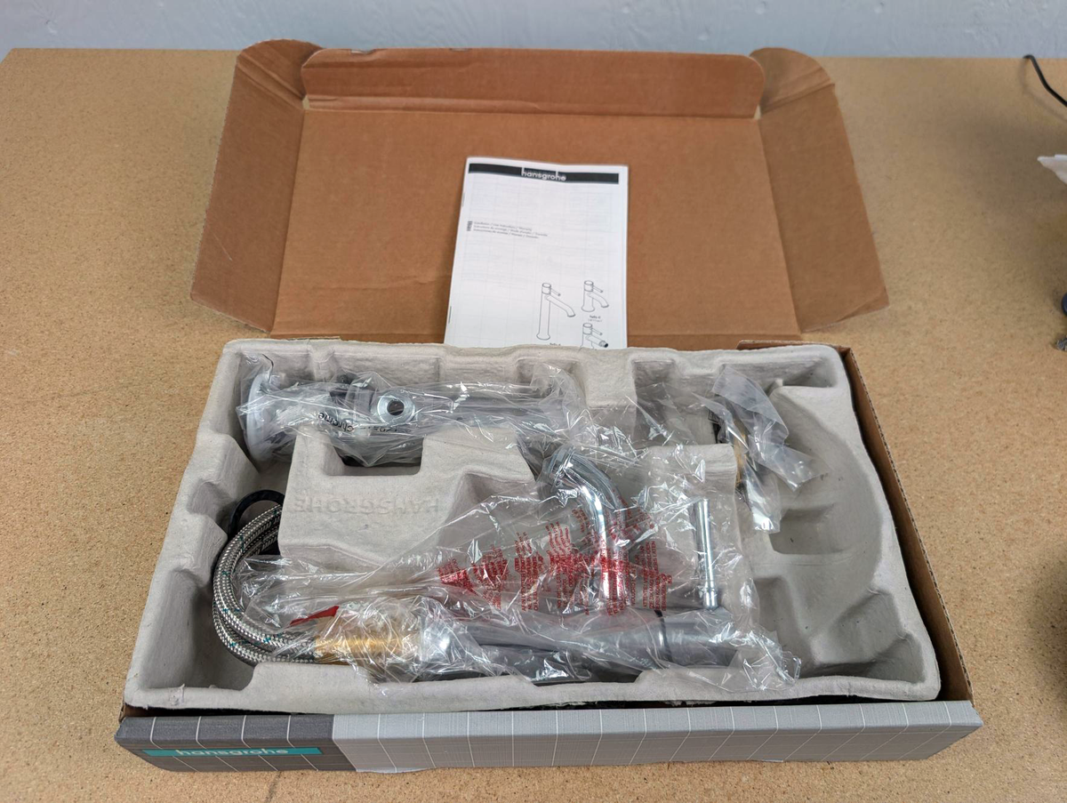 CLOSEOUT Hansgrohe Talis C Single Hole Bathroom Faucet with Pop-Up Drain - Chrome
