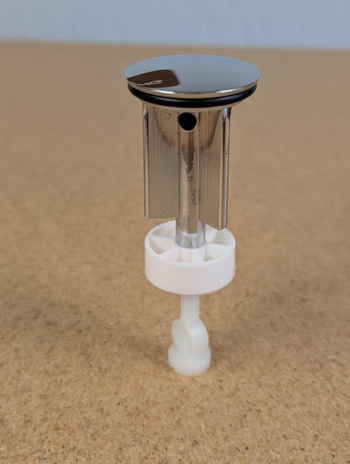 CLOSEOUT Hansgrohe Plastic Screw & Filter for Pop Up Drain Assembly 97592000