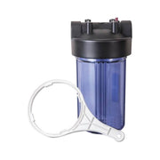 Sterling Water Treatment Housing for 4.5 inch by 10 inch Cartridge with 1 inch Ports, Includes Wrench and Mounting Bracket - HJ10-1K