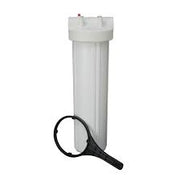 Sterling Water Treatment Housing for 4.5 inch by 20 inch Cartridge with 1 inch Ports, Includes Wrench - HJ20-1