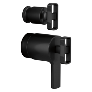 Delta Kintsu Thermostatic Knob Handle with Integrated Diverter Handle