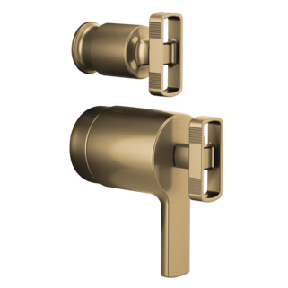 Delta Kintsu Thermostatic Knob Handle with Integrated Diverter Handle