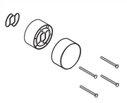 Hansgrohe Thermoplus 13591001 Extension Kit