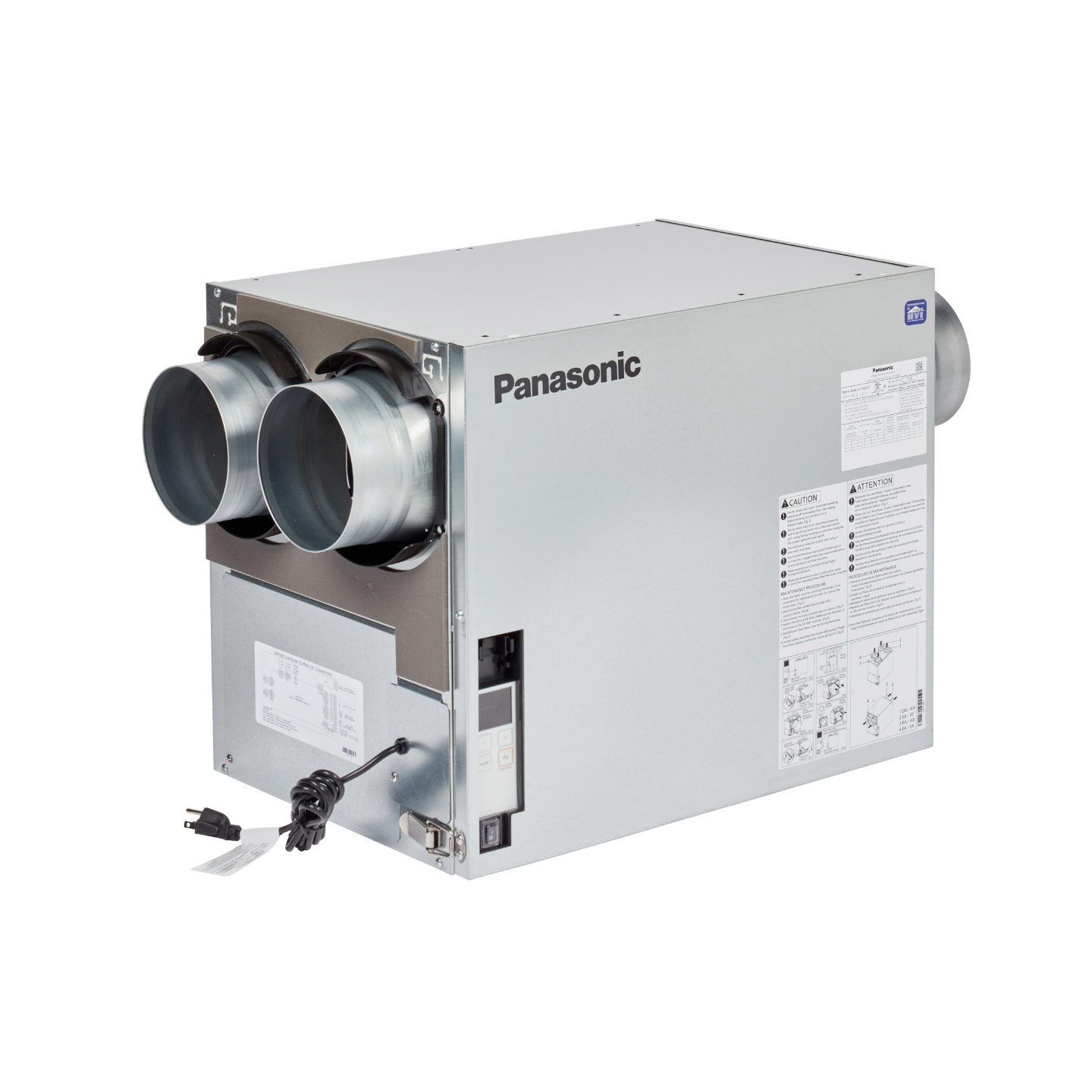 Panasonic BalancedHome 160 Elite Plus+ Any Climate Energy Recovery Ventilator (ERV) - FV-16VEC1T