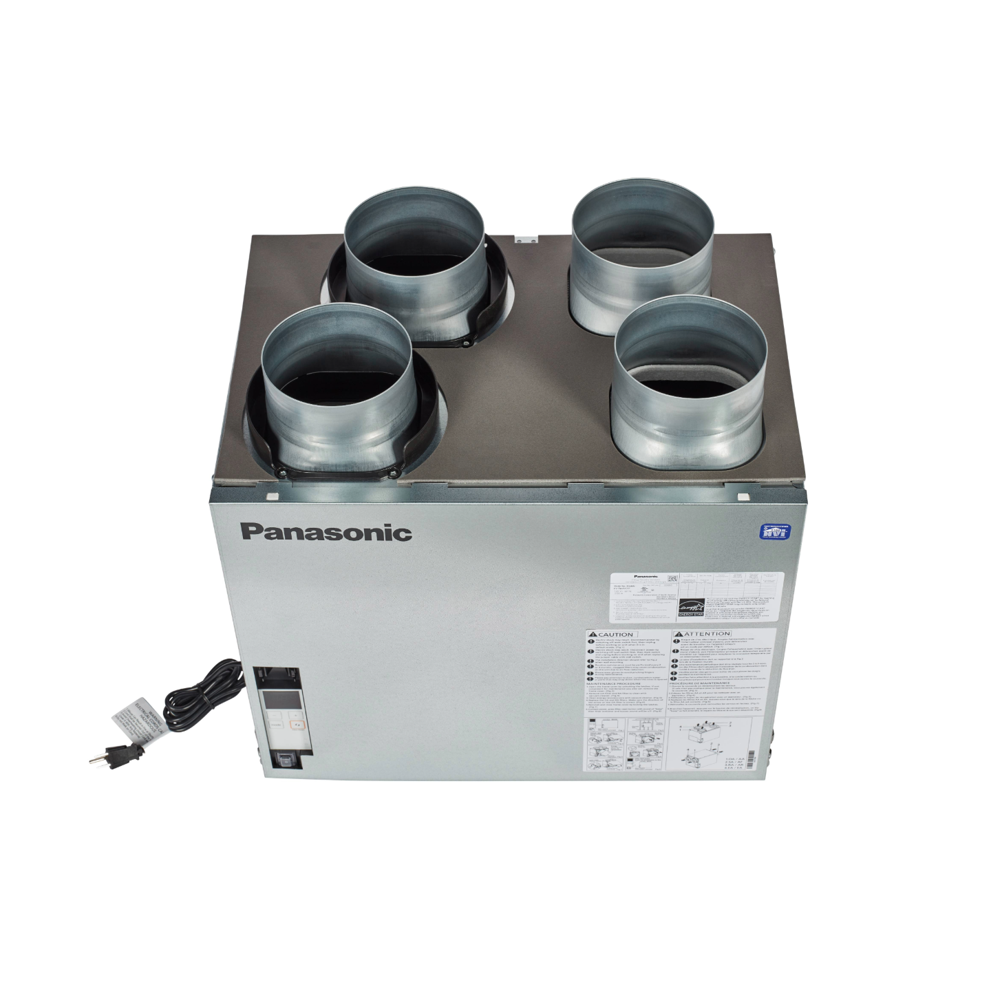 Panasonic BalancedHome 160 Elite Plus+ Any Climate Energy Recovery Ventilator (ERV) - FV-16VEC1T