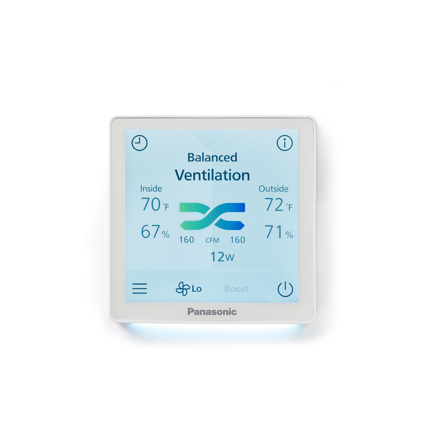 Panasonic BalancedHome 160 Elite Plus+ Any Climate Energy Recovery Ventilator (ERV) - FV-16VEC1T