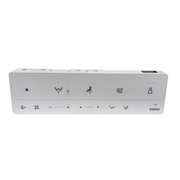 White TOTO G5A remote control with dual rows of function buttons and icons for toilet seat operations.