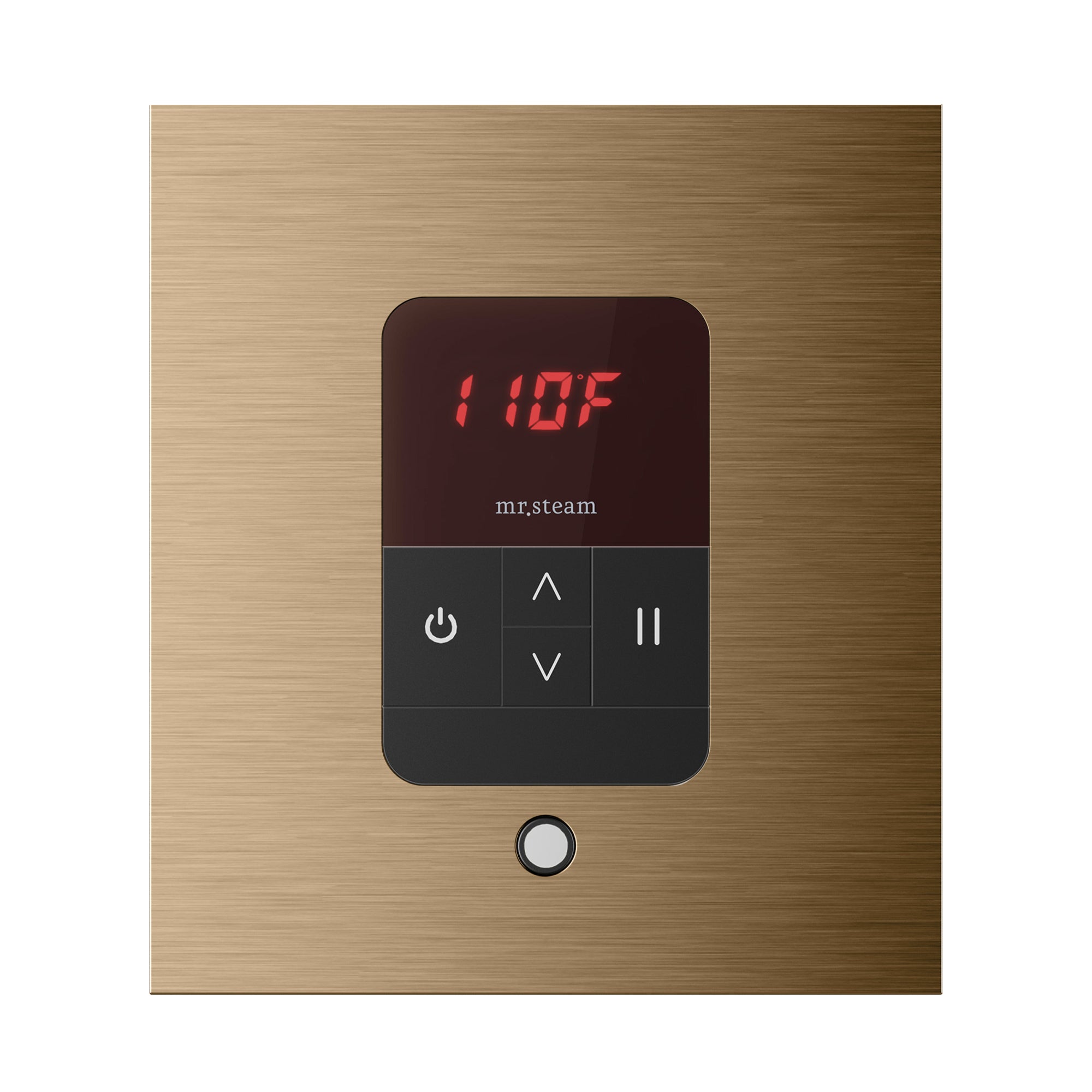 Mr. Steam iTempo Square Steam Shower Control and Steamhead