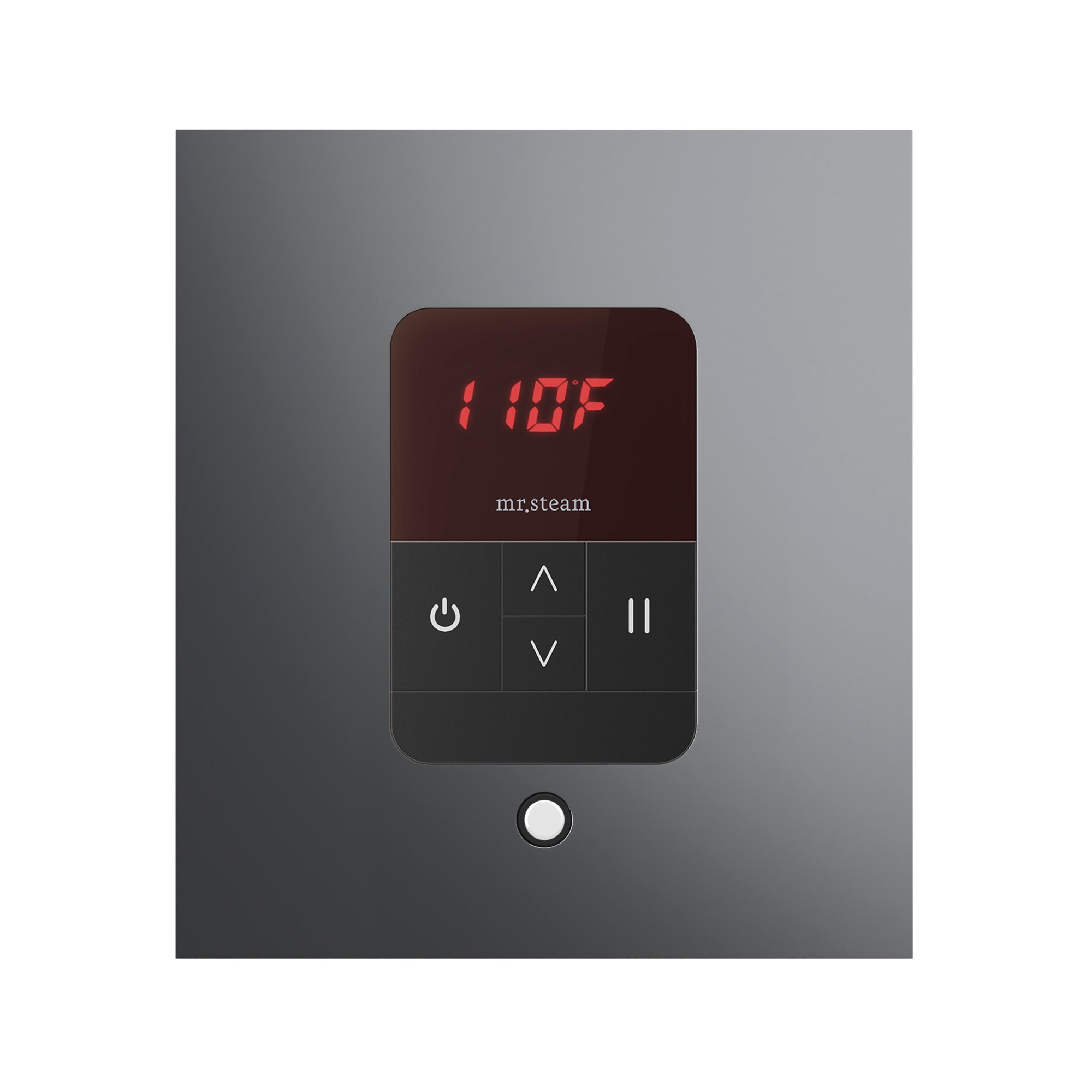 Mr. Steam iTempo Square Steam Shower Control and Steamhead