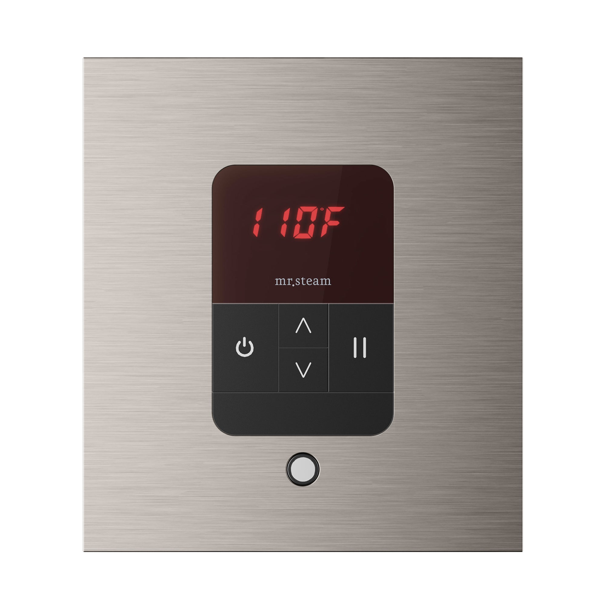 Mr. Steam iTempo Square Steam Shower Control and Steamhead