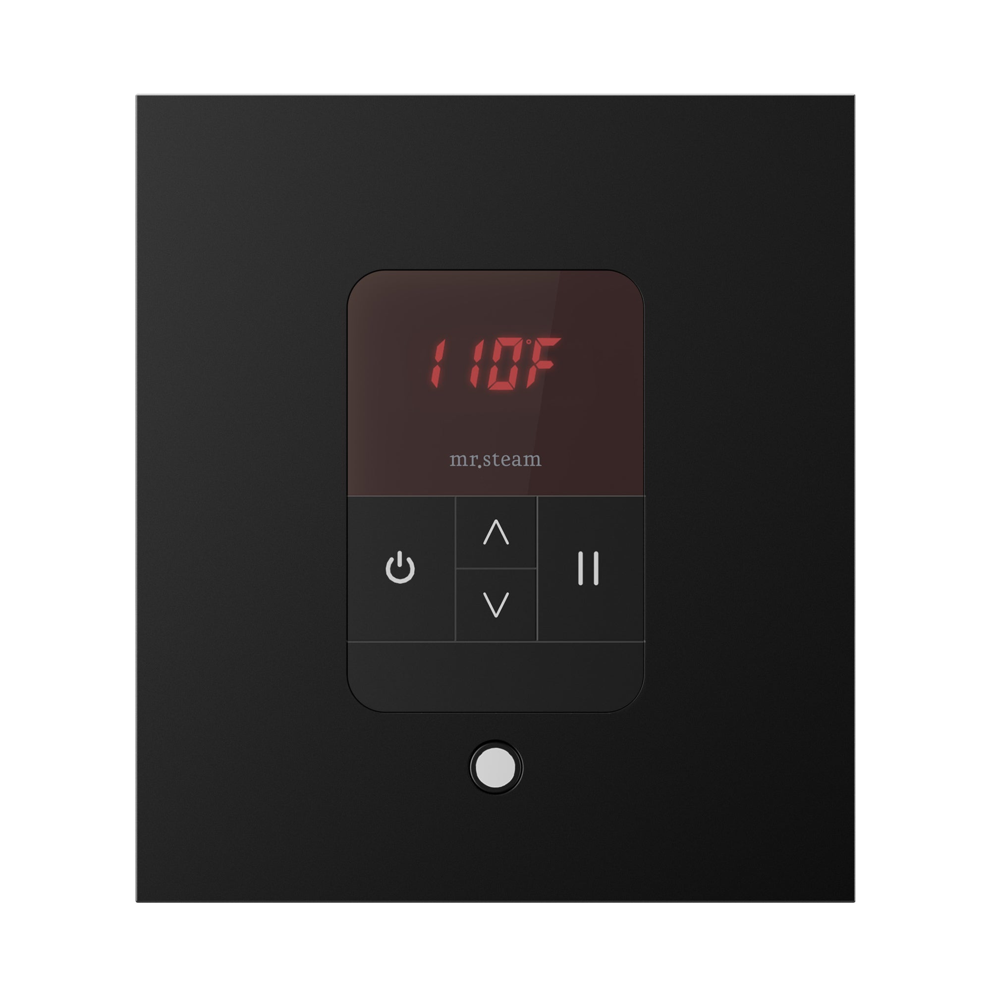 Mr. Steam iTempo Square Steam Shower Control and Steamhead