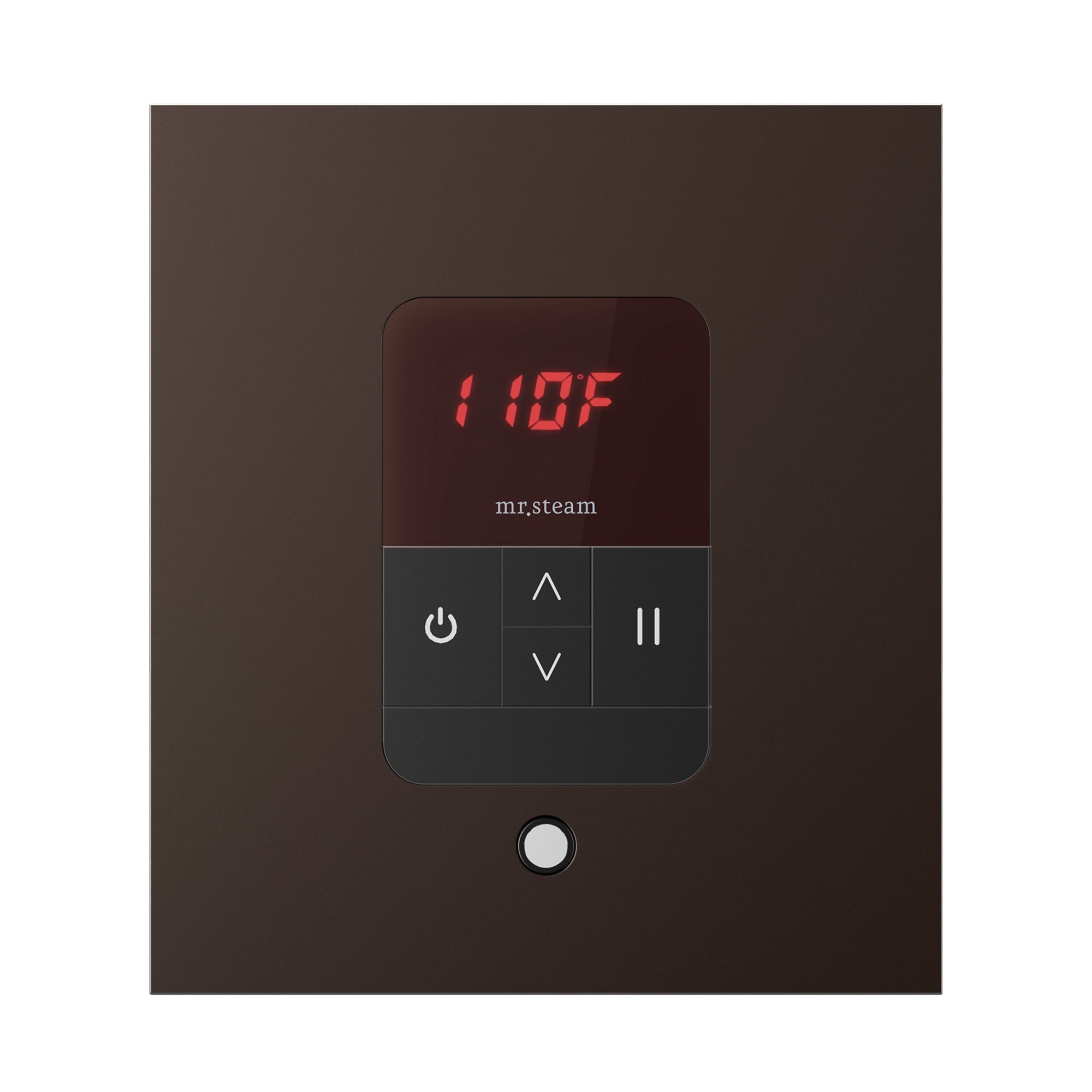 Mr. Steam iTempo Square Steam Shower Control and Steamhead