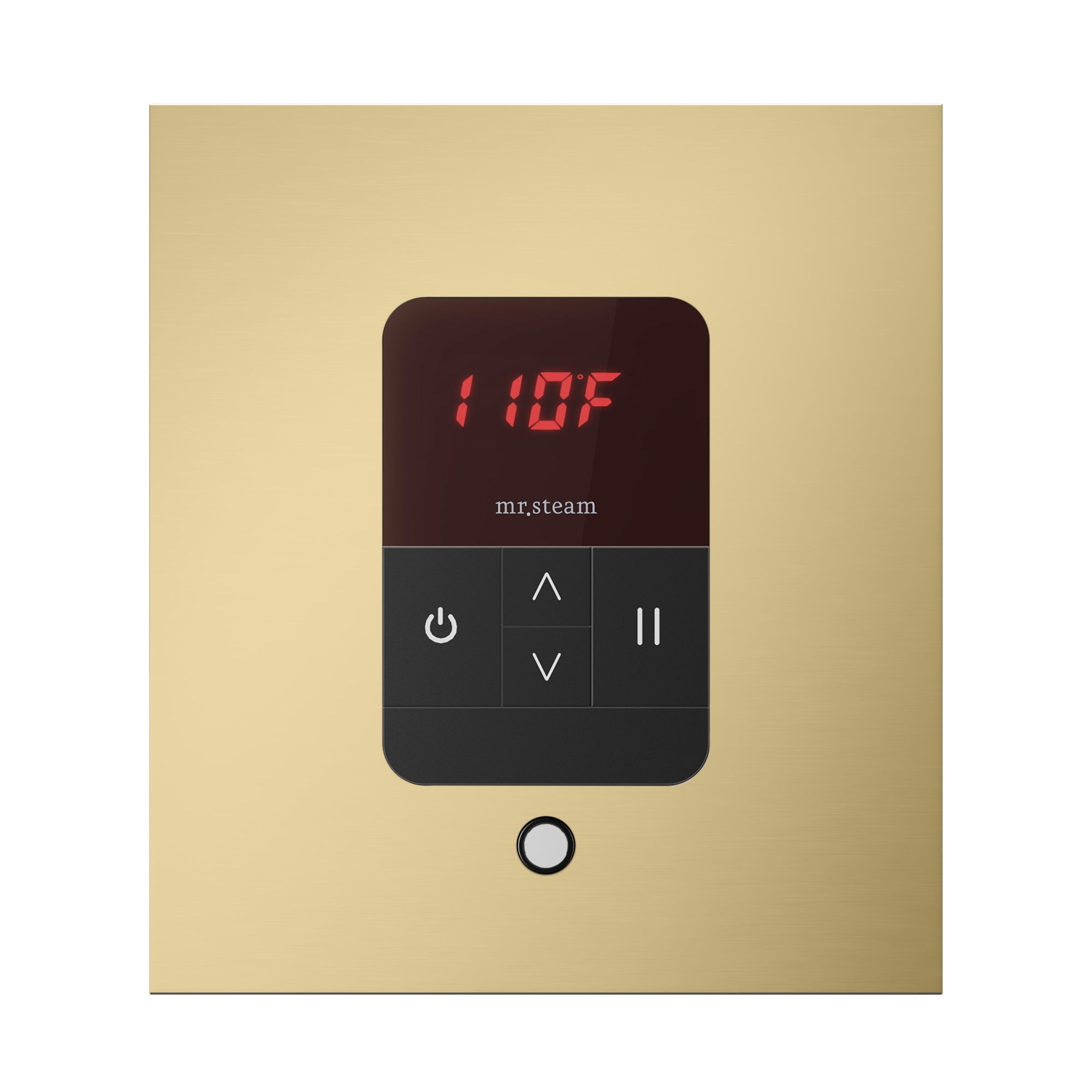 Mr. Steam iTempo Square Steam Shower Control and Steamhead
