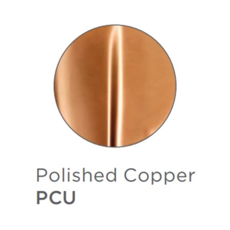 Jaclo Contempo #2 Shower Head - 2.0 GPM in Polished Copper Finish