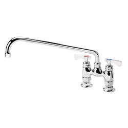 Krowne Royal Series 4-in Center Raised Deck Mount Faucet With 14-in Spout - 15-414L