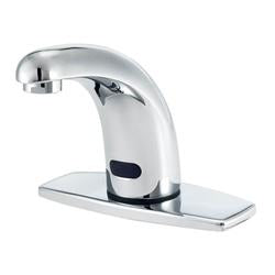 Krowne Royal Series Electronic Deck Mount Faucet (Single Hole With Deck Plate) - 16-196P