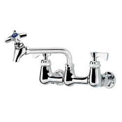 Krowne Royal Series Wall Mount Pot Filler Faucet With 8-in Centers And 6-in Spout - 16-250L