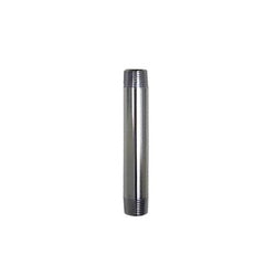 Stainless steel cylindrical riser with vertical grooves, approximately 3 inches tall.
