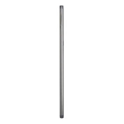 Stainless steel pre-rinse riser tube, 12 inches tall with 3/8-inch male thread connection.
