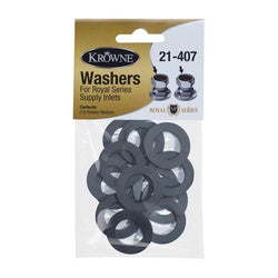 Krowne Royal Series Black Washers For Royal Series Supply Inlets - 21-407