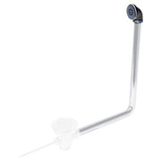 Krowne Overflow Head 22-500 with curved chrome pipe and circular drain opening.