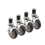 Krowne 1-5/8-in Stem Caster With 5-in Wheel (Set Of 4) - 28-129S