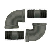 Krowne 1-in 90 Degree Elbows For Gas Hoses For Canada (2) - C100