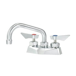 Krowne Diamond Series 4-in Deck Mount Faucet With 6-in Spout, Includes Mounting Hardware - DX-306