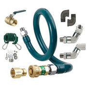 Krowne 3/4-in X 72-in Gas Connector Kit 10 (Complete Kit With (2) Swivels) - M7572K10
