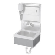 Krowne Stainless Steel Factory Installed Skirt For 12-in W X 17-in D Hand Sink - H-108-9