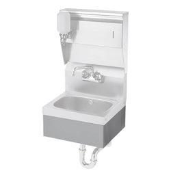 Krowne Stainless Steel Factory Installed Skirt For 12-in W X 17-in D Hand Sink - H-108-9