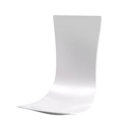White plastic tray with curved sides and flat base for wall-mounted soap or sanitizer dispensers.