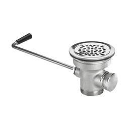 Krowne Royal Series Twist Waste Drain Within Overflow Outlet Cap,in Nominal, NPSM Connection - 22-204