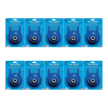 Ten Lavelle 2022BP blue power gravity flappers with metal centers on Fit TOTO packaging cards.
