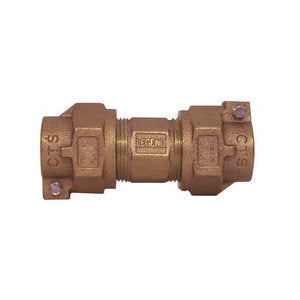 Legend Valve 313-214NL Pipe Coupling 3/4 in CTS Pack Joint x CTS Pack Joint Union 100 psi Bronze
