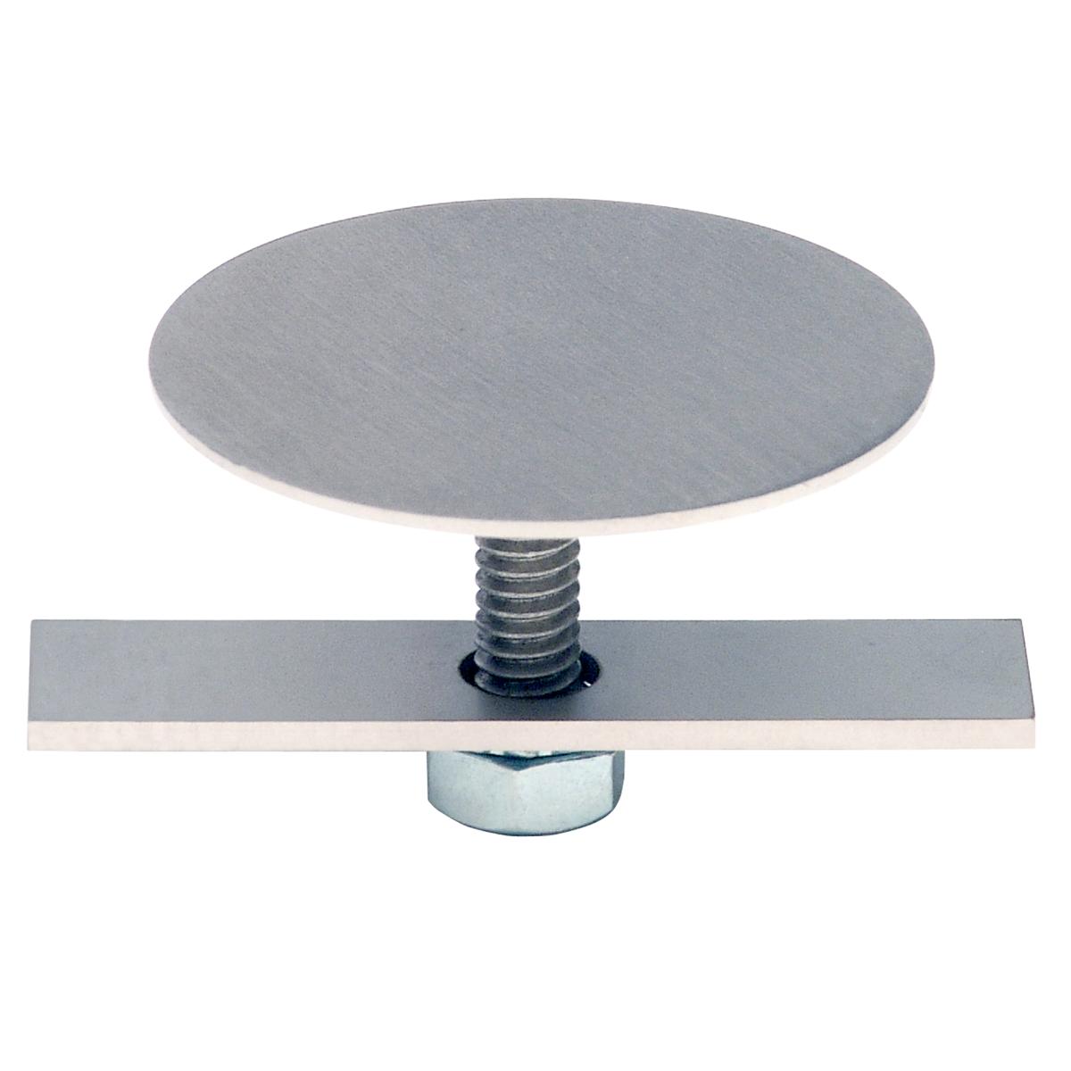Elkay Stainless Steel 1-3/4" Bolt-on Faucet Hole Cover Brushed Finish