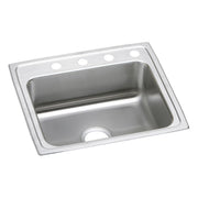 Elkay Lustertone Classic Stainless Steel 25" x 21-1/4" x 4-1/2", Single Bowl Drop-in ADA Sink