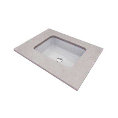 TOTO 17-11/16 x 13 inch Rectangular Undercounter Lavatory Sink - Cotton