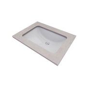TOTO 19-11/16 x 13 inch Rectangular Undercounter Lavatory Sink (Rounded) - Cotton