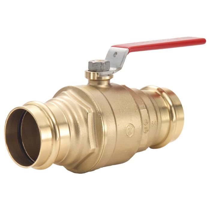 Legend Valve 101-010NL Ball Valve 3 in Press Brass 300 psi CWP