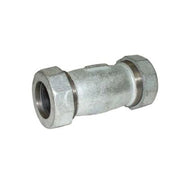 Legend Valve 303-105 Pipe Coupling 1 in IPS x 1 in IPS Stainless Steel Galvanized
