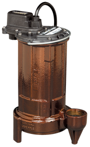 Liberty Pumps 280 Series 1/2 HP Cast Iron Submersible Sump Pump With Vertical Float - 287-2