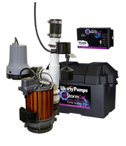 Liberty Pumps PC237-441-10A Sump Pump Combo System: Primary and Backup