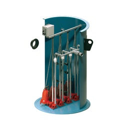 Liberty Pumps 3PH 440-480V Quadplex Grinder Package, 3" Discharge with 48" x 120" Basin and QE-Series Alarm - 2 HP - Q48120LSG204-24