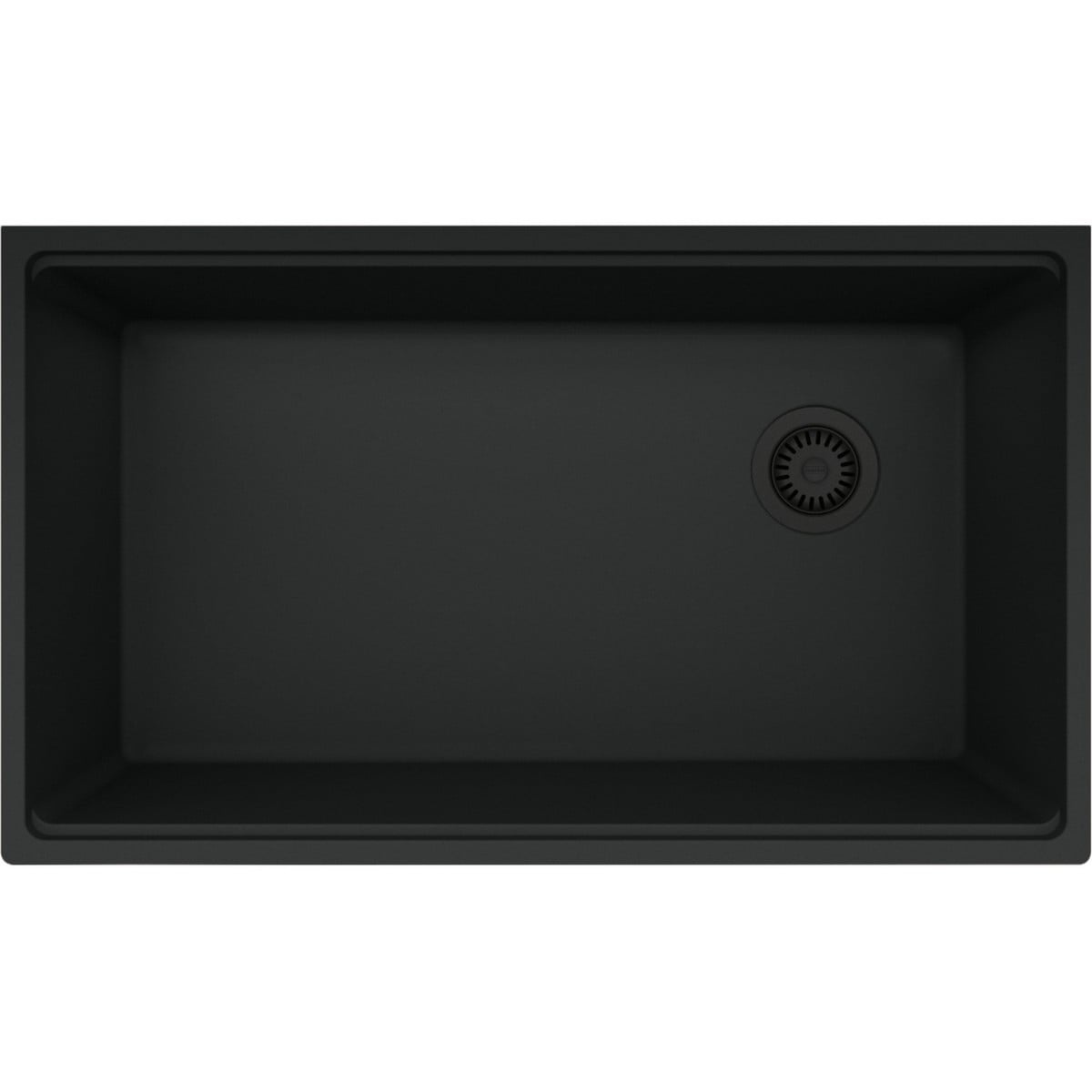 Franke MAG11031OWMBK Maris Undermount Kitchen Sink in Matte Black