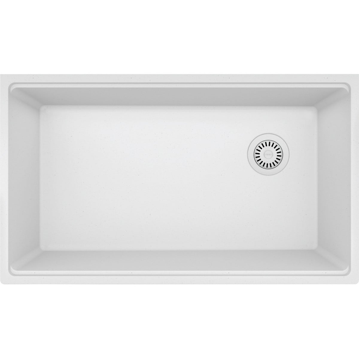 Franke MAG11031OWPWT Maris Undermount Kitchen Sink in Polar White