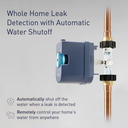 Moen Flo 3/4" Smart Home Water Monitoring and Leak Detection System - 900-001