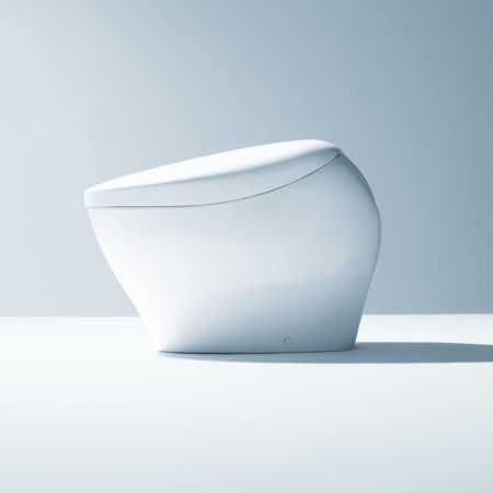 Toto Neorest NX1 One Piece Toilet with Integrated Bidet Seat - Elongated in Cotton White